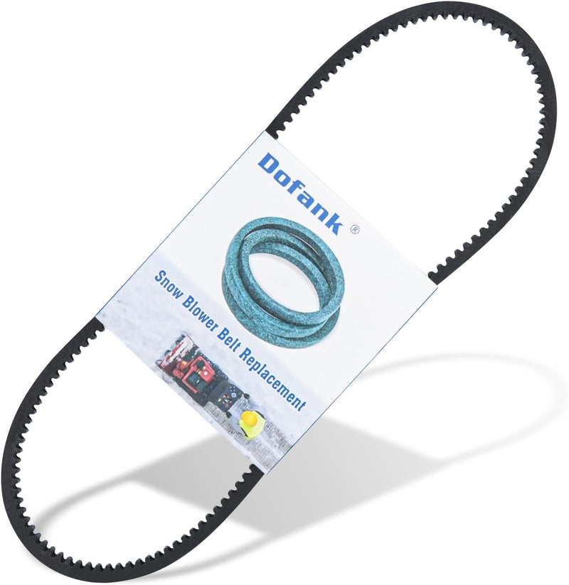 Dofank 954-0430C Auger Belt Kevlar for MTD, Craftsman, Ryobi, Yard Man Snowblower, Replaces 754-0430, 754-0430A, 754-0430B, 754-0430C, 754-0431, 954-0430, 954-0430A, 954-0430B, 954-0431 - 3/8" x 35" - Image 1